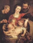 Peter Paul Rubens Holy Family with St.Elizabeth Germany oil painting reproduction